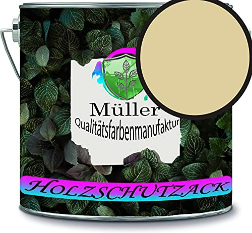 Holzschutzlack Holzlack Holzlasur wetterbeständiger Langzeitschutz Wetterschutzfarbe Holzschutzfarbe RAL 1000 Grünbeige // Müller Qualitätsfarbenmanufaktur
