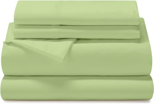 Rajlinen MikrofaserWohnmobilBettlakenSets, 42 x 80 cm, SalbeiBettlaken für WohnmobileWohnmobileReiseanhängerWohnmobilBettlakenSet für Wohnmobile, passend für Matratzen bis zu 30,5 cm tiefe