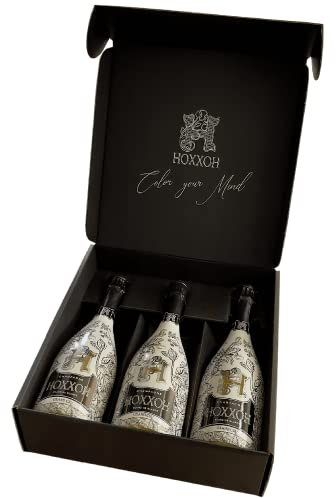 HOXXOH - Champagne Brut - Bottiglie Cuvee Uniche E Preziose GRAND CRU Carton of 3 Bottles