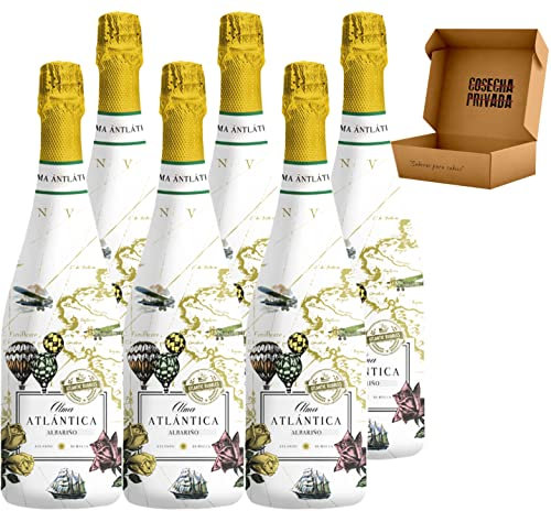Martin Codax - Envio 24 h - Regalo Vino - Seleccionado por Cosecha Privada (6 x Botellas 75 cl, Alma Atlántica Albariño)