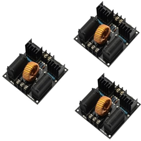 OUNONA 3pcs Electric Jacobs Ladder Kit Coil Driver Coil Flyback Driver Amplifier Board Finished Product Hi-fi