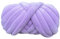 Chunky Cotton Tube Garn Handgestrickte Kristall Weiche Samt Gefüllte Garn 3cm Dicke Erstellen Grobe Warme Atmungsaktive Decken für Arm Stricken und DIY Projekte Tasche (30 Hellviolett)