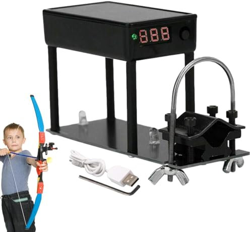 Ballistischer Chronograph – Schießgeschwindigkeitstester, Veloci Slingshot-Geschwindigkeitstester | Geschwindigkeitsmessgerät mit Überladungs-, Überentladungs- und Kurzschlussschutz, Geschwindigkeit