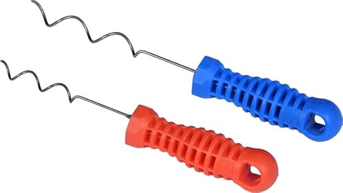 MULTIPICK Spiralöffner [2 Teile | Ø 1,5 + 1,7 mm] Türfallen Öffnungsset - Schlüsseldienst Werkzeug Set - Türöffner Werkzeug & Türöffnungswerkzeug für Anfänger - Tür Öffnungs Werkzeug