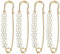 4 Stück Xinjoduz Broschen Für Kleidung Clips Für Kleidung Sicherheitsnadeln Perlen Pullover Shawl Clip Brosche Perlen Brosche Ausschnitt Verkleinern Für Modische Pullover Schal Clips