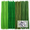 TOAOB Pfeifenreiniger 4 Verschiedene Dunkle Grün zum Basteln 100 Stück Chenilledraht Pfeifenputzer Lang 30 cm X 6mm Pipe Cleaner Basteln mit Wackelaugen für DIY Handwerk Dekorationen