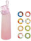 Air Water Bottle with Flavour Pods, 700ml Starter Up Set BPA Free Drinking Bottles with 8 Random Flavour Pods Scented 0 Sugar Calorie, Water Cup with Straw for Gym School Outdoor