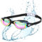 DiULi Adult Swimming Goggles for Men and Women,Wide Field of View,Anti-Fog Silicone Swimming Goggles with Uv Protection,Clear Vision,No Leaks and Adjustable Straps(Colorful)