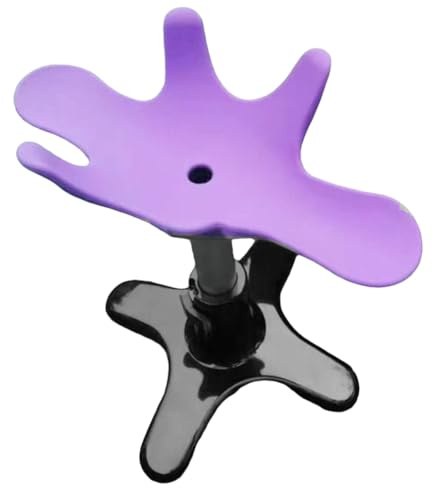 Cpolebev Fester Tisch für die Hundepflege, Grundgestell, Verstellbar, Abnehmbar, Befestigungstisch Aus Metall, Universelle Haustierbadewanne, Fixiervorrichtung B