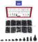 Marjoramy 420 Pcs Computer Screw Set, Hard Drive Screw Standoffs, PC Screws, Mini Screwing Set, Computer Standoff Screw Kit, SSD Mounting Screwing, Replacement Screws for Fan Motherboard Repair