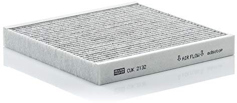 MANN-FILTER CUK 2132 Innenraumfilter/Kabinenluftfilter - Pollenfilter mit Aktivkohle - für Pkw + Transporter