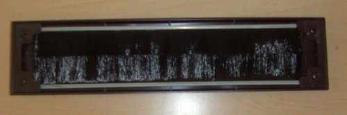 Easyfix Zugluft Dichtung/Briefkastendichtung mit Befestigung – DE703 Braun