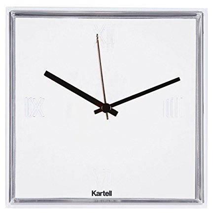 Kartell Tic & Tac Orologio, Bianco (Opaco)