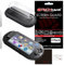 TECHGEAR [2 Stück Displayschutz für PlayStation PS Vita SLIM/Vita 2000 - Vorne und Hinten Ultra Klare Schutzfolie für Sony PlayStation Vita SLIM/Vita 2000- mit Reinigungstuch + Applikationskarte