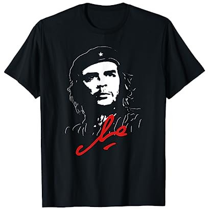 Che Guevara Kuba Rebell Unterschrift Guerilla Revolution T-Shirt