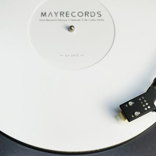 Mayrecords CMAY078 12 inch Acrylic Slip Mat for Phonograph Turntable Vinyl 3MM Anti-static LP Mat Improve sound quality
