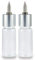 SPARMAX SPX60501 Flyer Airbrushflaschen-Set, 2 Stück, Glas, klar, 15 ml