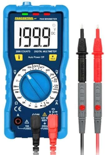 Kopp Digital-Multimeter CAT III 600V mit kontaktlosem Spannungsprüfer, 196402082