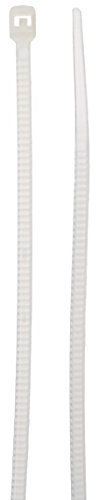 N/A Cable Wire Management Zip Ties Straps, 3mm x 100mm, 1000 Pcs, White