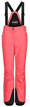 Killtec Damen Skihose Kuopio WMN Ski PNTS, Farbe:neon-Coral, Größe:38