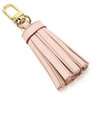 Echte Vachetta Bräunungsleder Mini Quaste Tasche Charme für Tasche Pochette Accessoires Dress up schnelle Alma Tasche Geldbörse