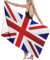 Strandtücher Mikrofaser,Union Jack Flag Uk Großes Badetuch Leichtes Strandtuch Perfekt Für Familienhotels Reisen Schwimmen Fitness Sport