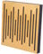 Bluetone Acoustic WaveFuser Wood - Akustikplatten aus Naturholz - Akustikpaneele - akustikschaumstoff 50x50cm (Helle Eiche)