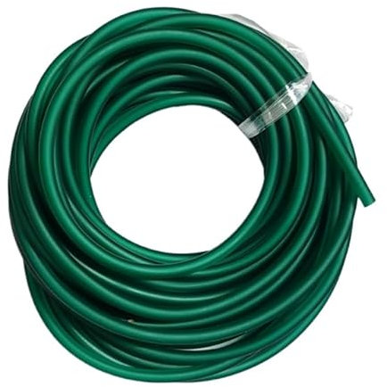Naturlatex-Gummischläuche, 2, 3, 4, 5, 6, 7, 9, 10, 12, 14, 17 mm Innendurchmesser x Außendurchmesser, hochelastischer elastischer Schlauch, Slingshot-Katapult, Eisgrün, 3 m, 8 mm x 12 mm