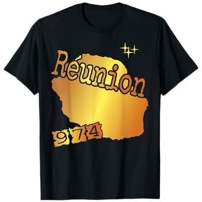 Reunion 974 - Belle idée cadeau souvenir pour réunionnais T-Shirt