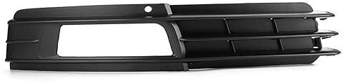 Nebelscheinwerfer Grillabdeckung Auto Nebelscheinwerfer Kühlergrill Abdeckung Front Lower Bumper Nebel Lampe Grill Set Für A-UDI A6 C6 4F Limousine/für Avant 2008 2009 2010 2011 (Color : Right)