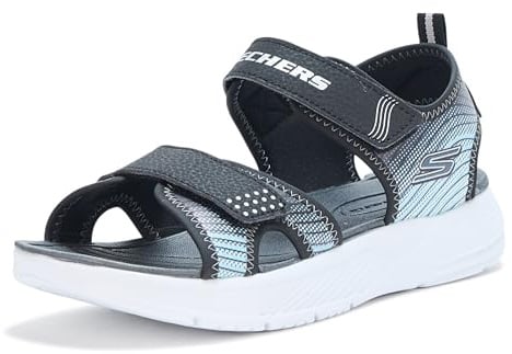 Skechers Microspec-Splash 407034L-BKSL, Boy sandals, Black, 30 EU
