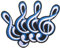 SHINEOFI Embroidered Band Patches for Clothing Music Note Iron Decorative Patches