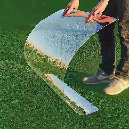 YHKJLYH Feuille de Plastique Acrylique Transparente, Feuille de toiture en Polycarbonate, Protection Isolante Anti-UV et Anti-Pluie, pour toits, abris de Voiture, auvents, vérandas et Enceintes, fac