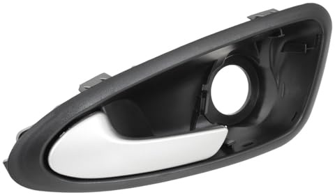 M MODECAR - Kompatibel mit Seat Ibiza IV 09-12 Innen-Türgriff SILBER vorne links für 6J1837113A,