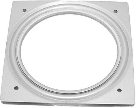 Jwthee Stuhl-Drehteller-Basis, 360 Grad drehbarer quadratischer Hochleistungs-Drehteller für Liegestuhl-Sitz-Drehplatte, Barhocker-Sitz-Drehteller