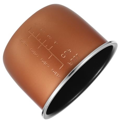 TIDTALEO Pot Intérieur pour Cuiseur Riz Acier Inoxydable Épaissi Compatible Cuiseur à Riz Japonais Doublure De Rechange avec Graduation Accessoire Multifonction pour Cuisine Chinoise