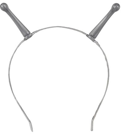 Xuancai Serre-tête extraterrestre lumineux pour enfants - Pour fêtes sur le thème d'Halloween - Bandeau foncé avec nuit - Accessoires de costume d'Halloween