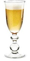Holmegaard Bierglas 30 cl Charlotte Amalie aus mundgeblasenem Glas, klar