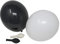 50 Bio Luftballons je 25 schwarz & weiß Qualitätsballons 27 cm Ø (Standardgröße B85) biologisch abbaubar