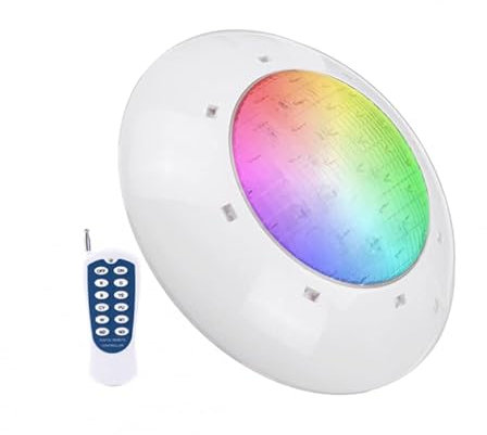 Projecteur LED RGB 35W extra-plat pour piscine (avec télécommande)