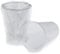 J & V SRL Bicchieri Imbustati Singolarmente Trasparenti 800PZ Cortesia Camere Hotel