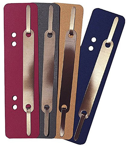 Q-Connect 4012000413 Heftstreifen und Aktenbinder RC 34 x 150 mm 25 Stück blau
