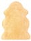HEITMANN Baby Lammfell gold-beige geschoren 70-80 cm