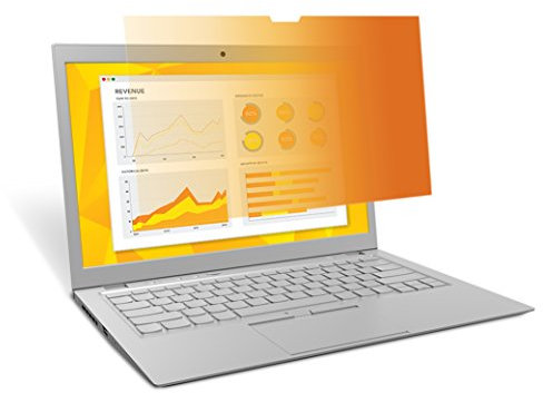 3M GPF15.6W9 Frameless Gold Privacy Filter for 15.6-Inch Laptops