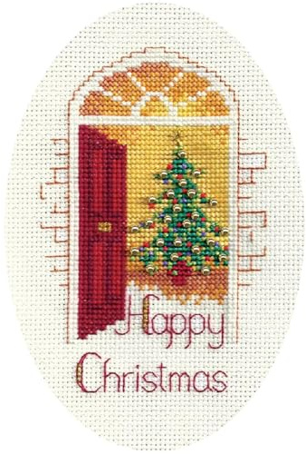 Derwentwater Designs Christmas Card - Warm Welcome - CDX34