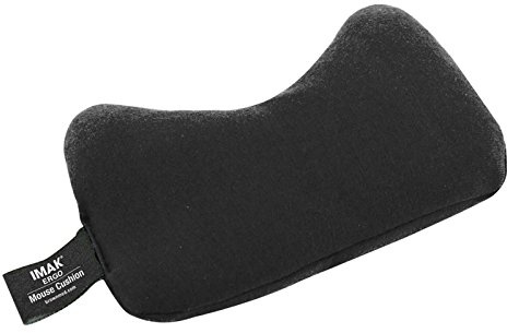 IMAK Mouse Wrist Rest Cushion Black | Ergonomic, RSI Prevention, Office and Gaming Accessories
