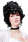 WIG ME UP - GFW1675-1B Qualitätsperücke Perücke Rokoko Barock Adlige turmhoch schwarz Marie Antoinette
