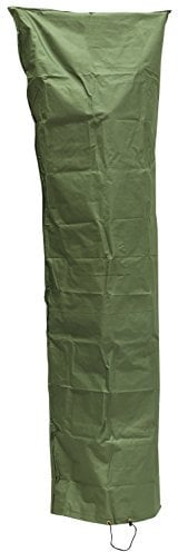 Woodside Green Waterproof Outdoor Cantilever Garden Umbrella Parasol Cover Heavy Duty 600D Material 2.4m x 0.84m/7.9ft x 2.8ft 5 YEAR GUARANTEE