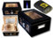 Lifestyle-Ambiente Black Wonderful Kristallglas Humidorset V-1320 inkl Feuerzeug und Tastingbogen