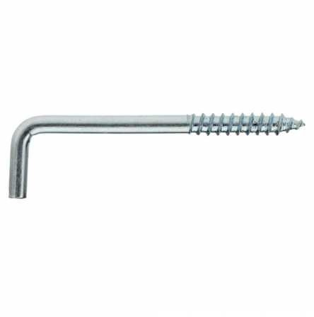 Reidl Gerade Schraubhaken Typ 4 4,8 x 50 mm Stahl galv. verzinkt farblos 100 Stück